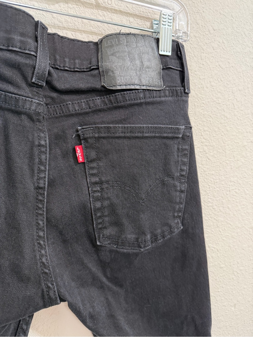 Men's Levi’s 28X29 Skinny Jeans in Black - Slim Fit - Picture 4 of 12